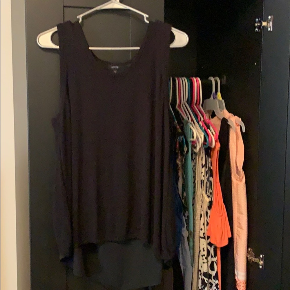 Apt 9 knit tank top, detailed back, XL